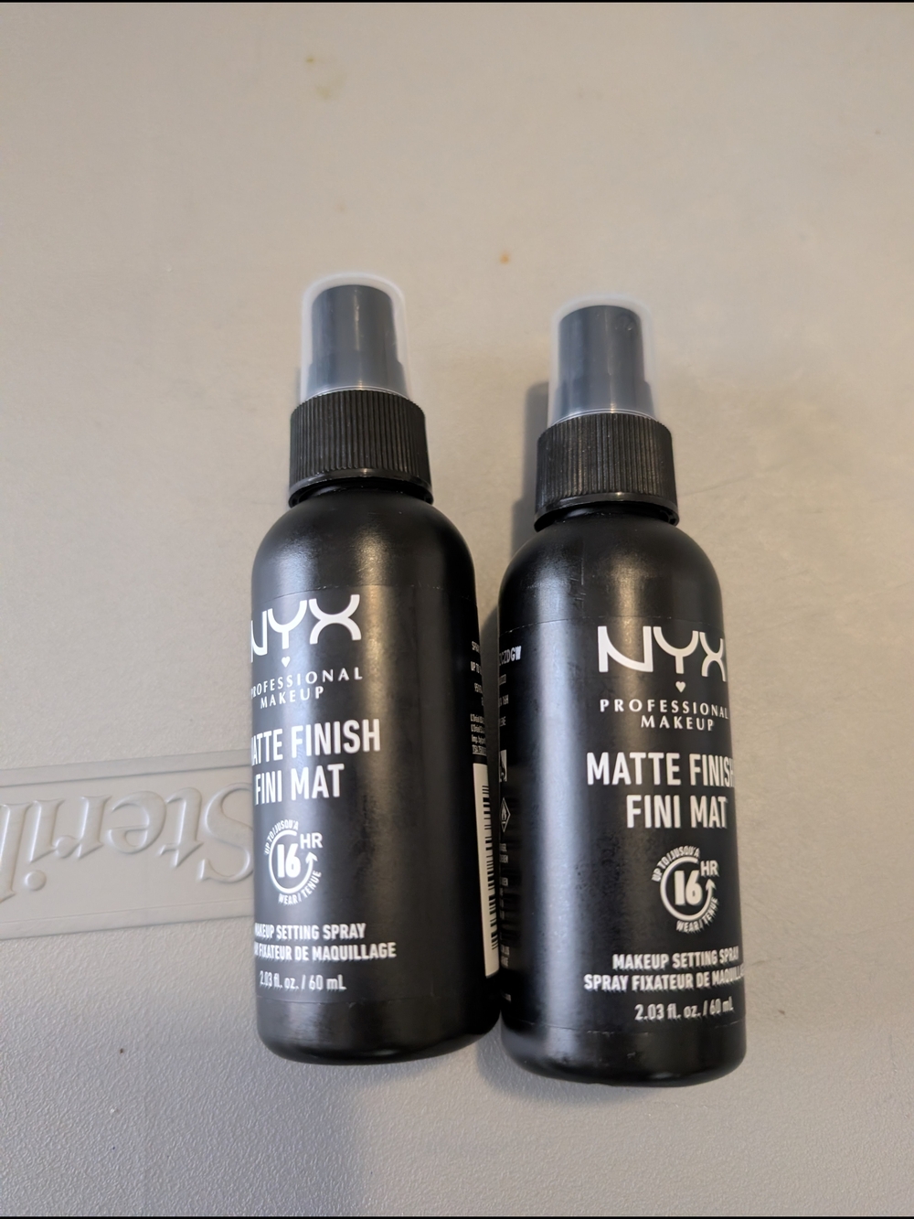 Brand new lot of two NYX Matte Finish 16-Hour Makeup Setting Spray